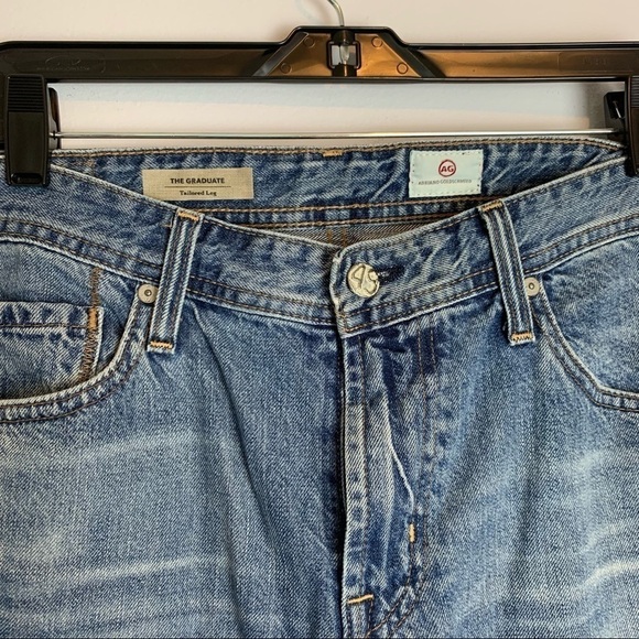 AG Adriano Goldschmied Men’s The‎ Graduate Jeans Size 33 - Picture 3 of 6